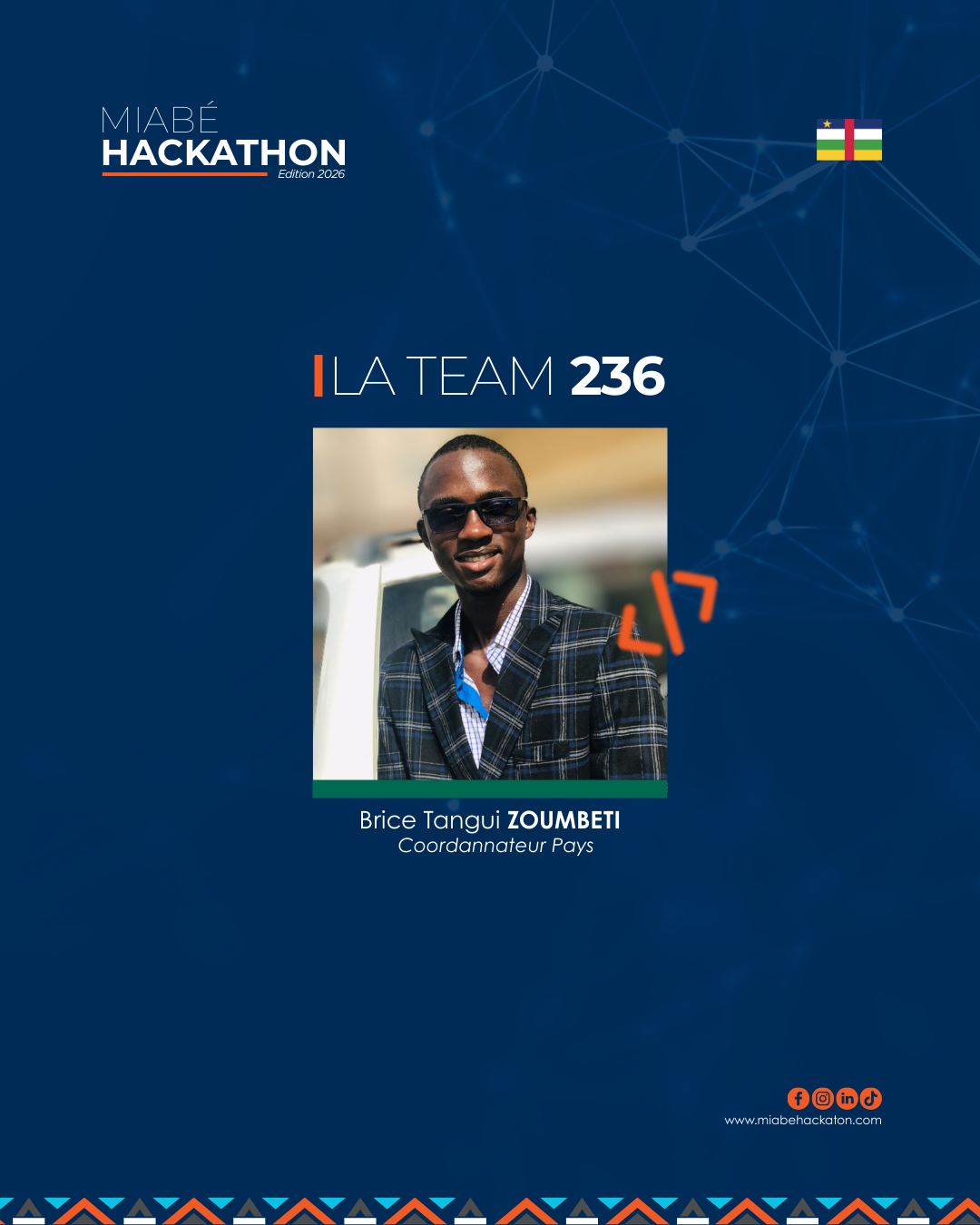 MIABE Hackathon – République centrafricaine