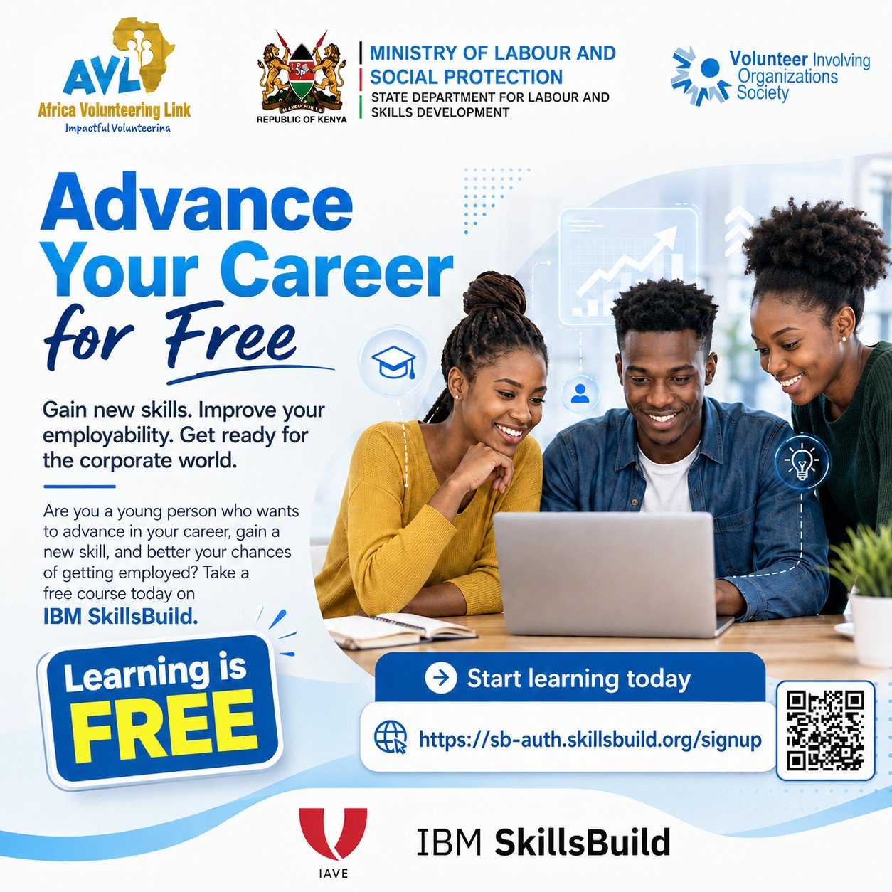 VIO Kenya IBM SkillsBuild - Advance Your Career